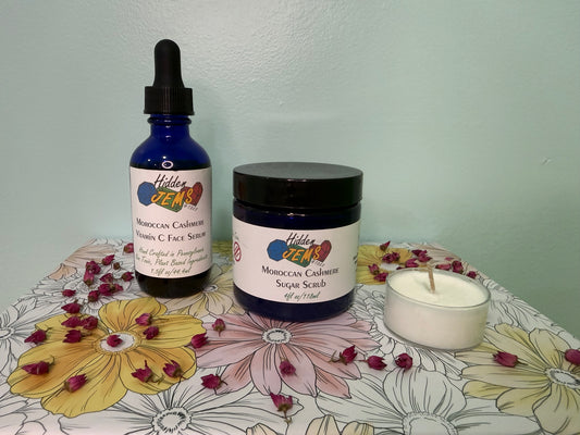 Face Serum & Sugar Scrub Set